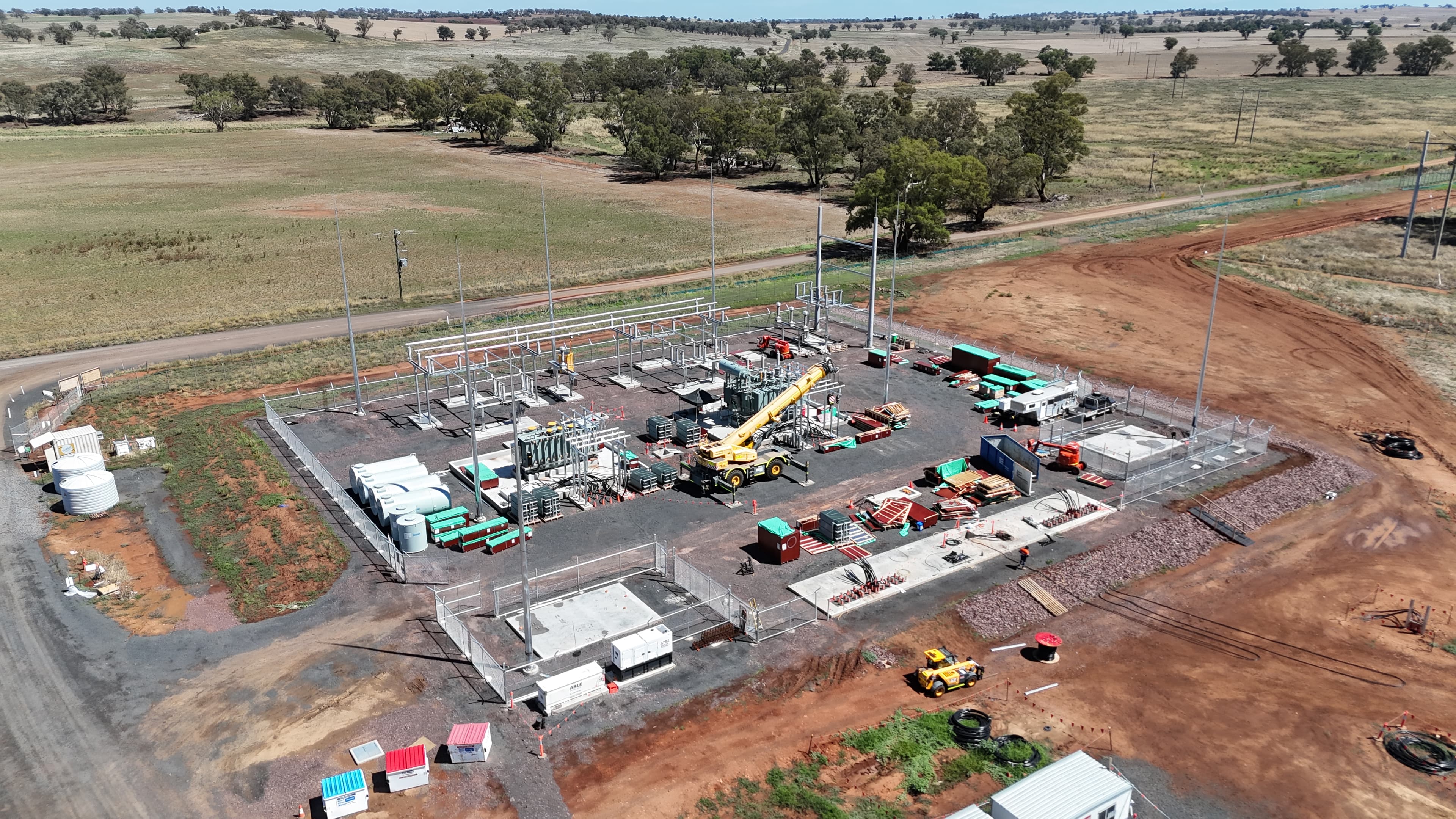 MVSF — 132kV Switchyard Construction